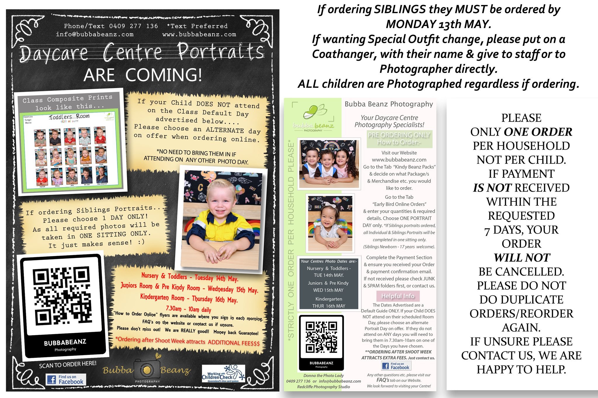 Not long now!!!! Donna - the Photo Lady, is back! Donna has been taking our children's photos here for over 10 years and she always does such an amazing job! Check out all of the info here or on Storypark.
#kindyphotos #bubbabeanzphotography #bestkin