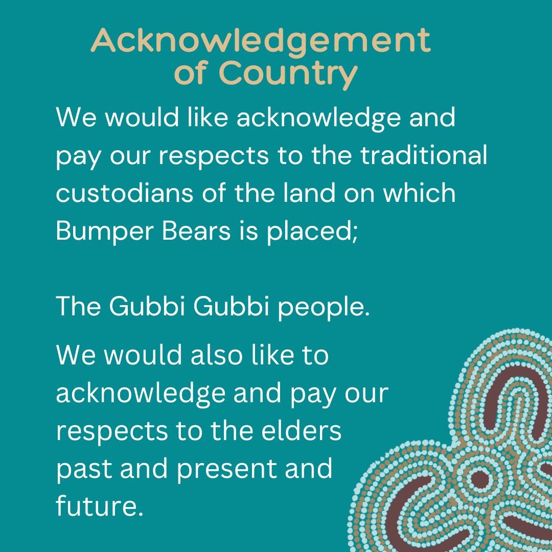 We are placed on the traditional land of the Gubbi Gubbi People. We pay our respects to the traditional custodians, and acknowledge and pay our respects to the Elders, past, present and emerging.
#traditionalcustodians #gubbigubbipeople #bumperbearse