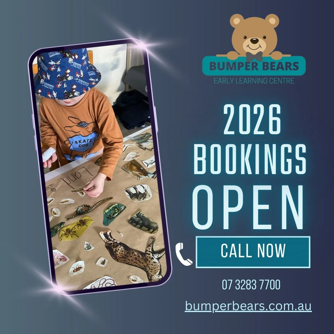 Need high quality child care in 2026?? Book in at Bumper Bears Early Learning Centre. We have a long-term team who are committed to supporting your child's learning journey. Phone: 3283 7700 to tour the centre and make a booking!
#bumperbearselc #qua