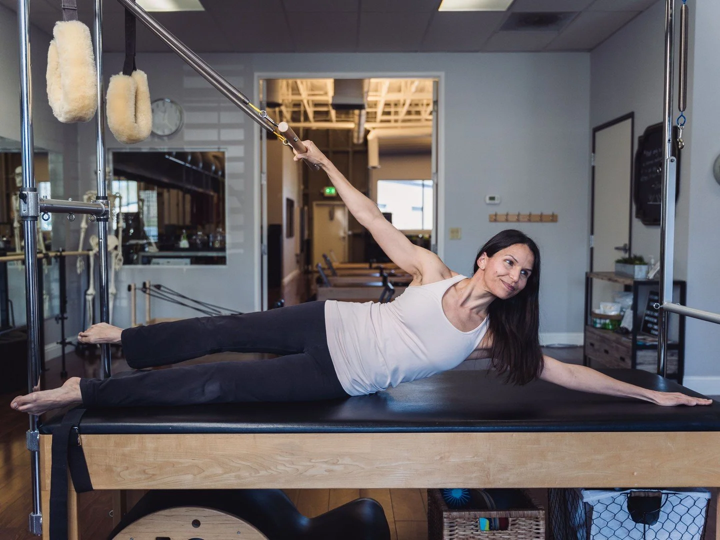 You know her, you cherish her - Get to know our dear Shoshana 🩰 

Shoshana has taught at Purely Pilates since 2018 and brings 25 years of movement instruction to her clients. She is thrilled to have the opportunity to integrate her passions for Pila