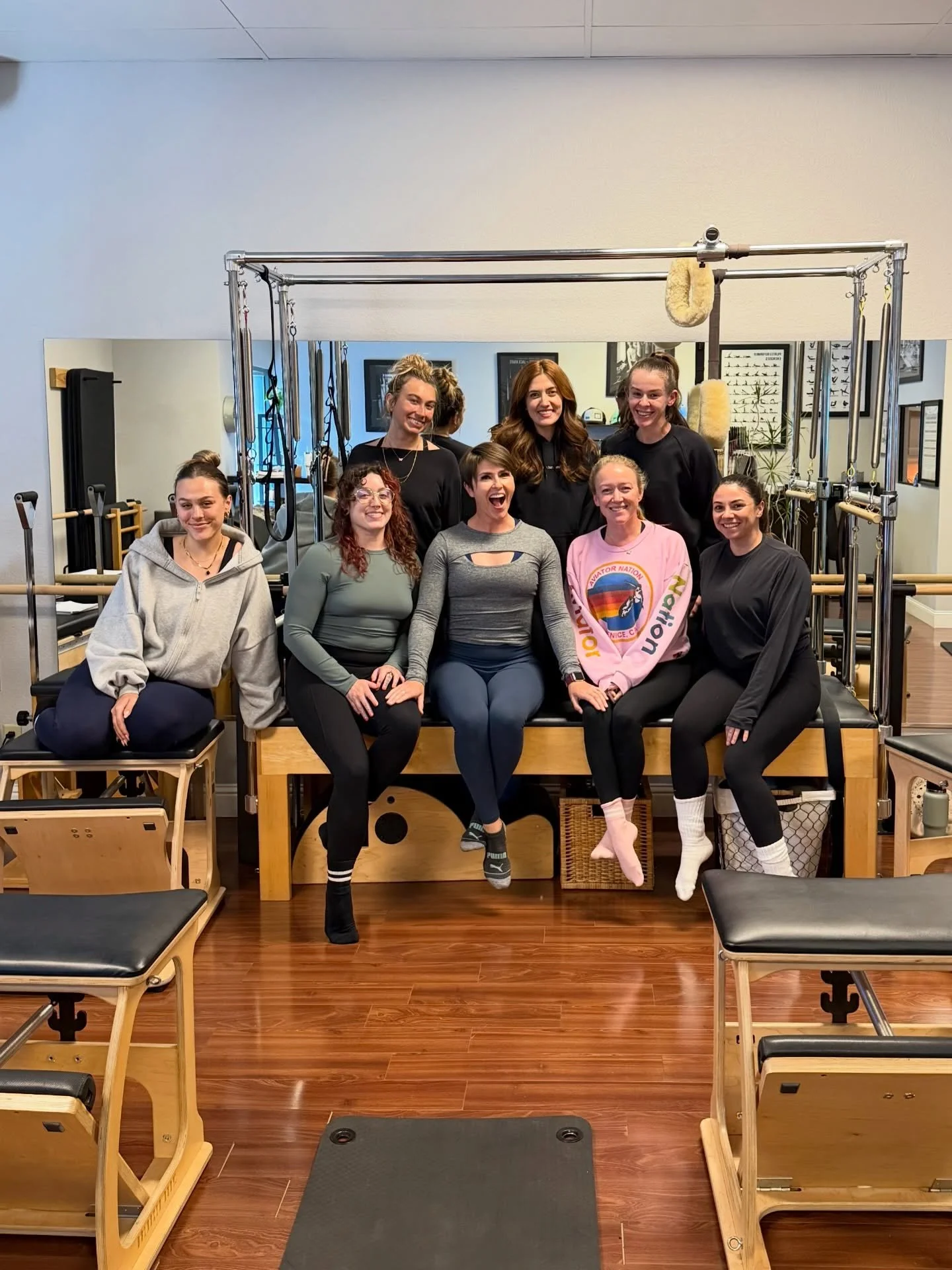 And that&rsquo;s a wrap on Apparatus 2! 🙌🏼 What an amazing crew of future instructors this was ❤️ So much learning and SO much fun! We&rsquo;re blessed to have full classes of people who are passionate about their Pilates journey 🔥

Be sure to pee