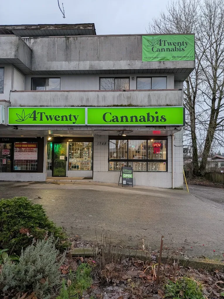 4Twenty Cannabis 1747 Nanaimo St store front in Vancouver.