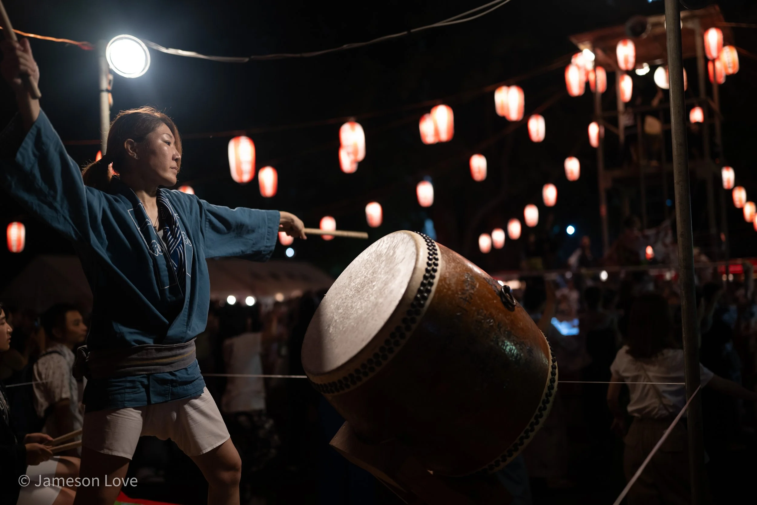 She's Got the Beat;
Taiko Drummer;
Tokyo, Japan