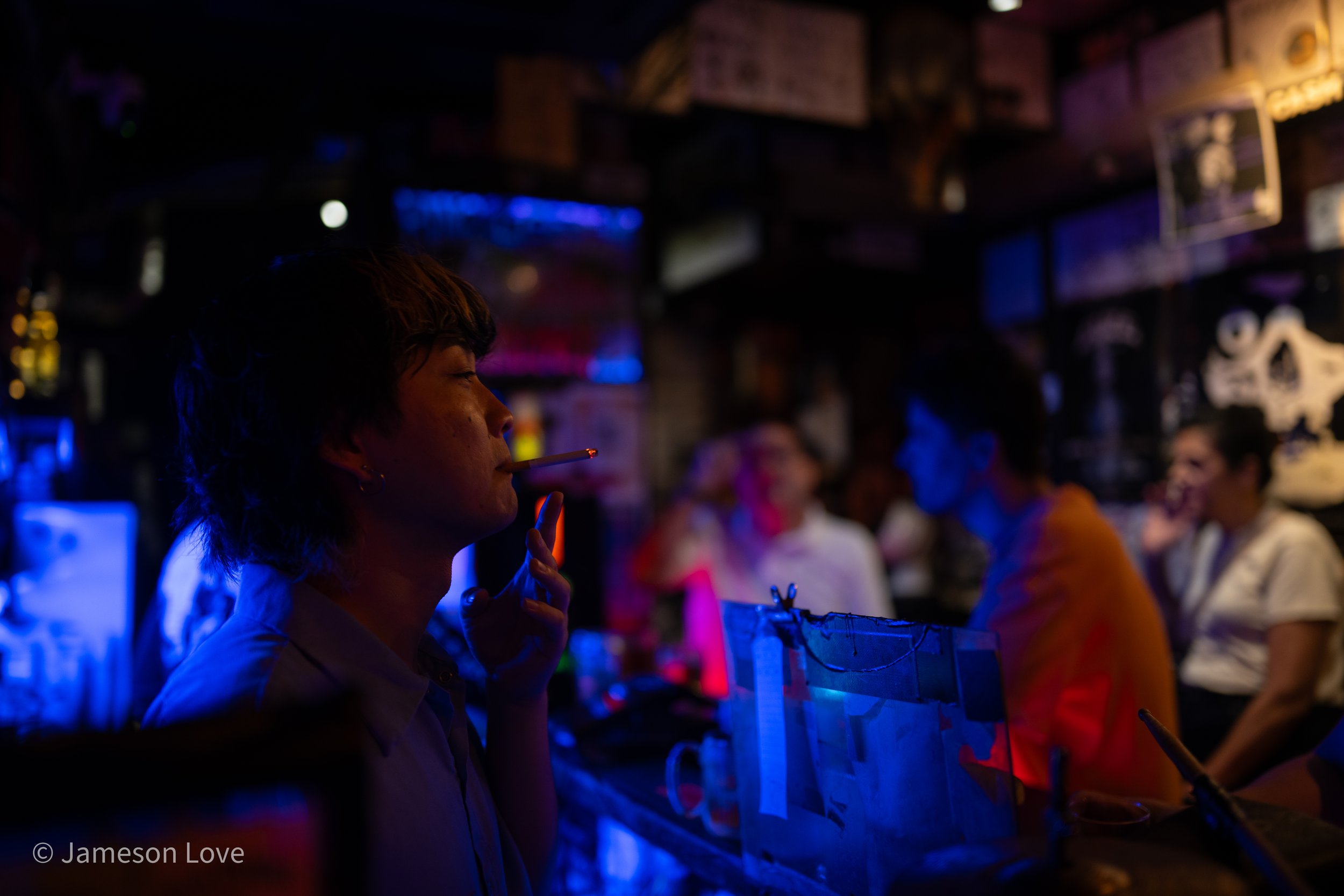 Portrait Taken On the Side;
Tokyo, Japan