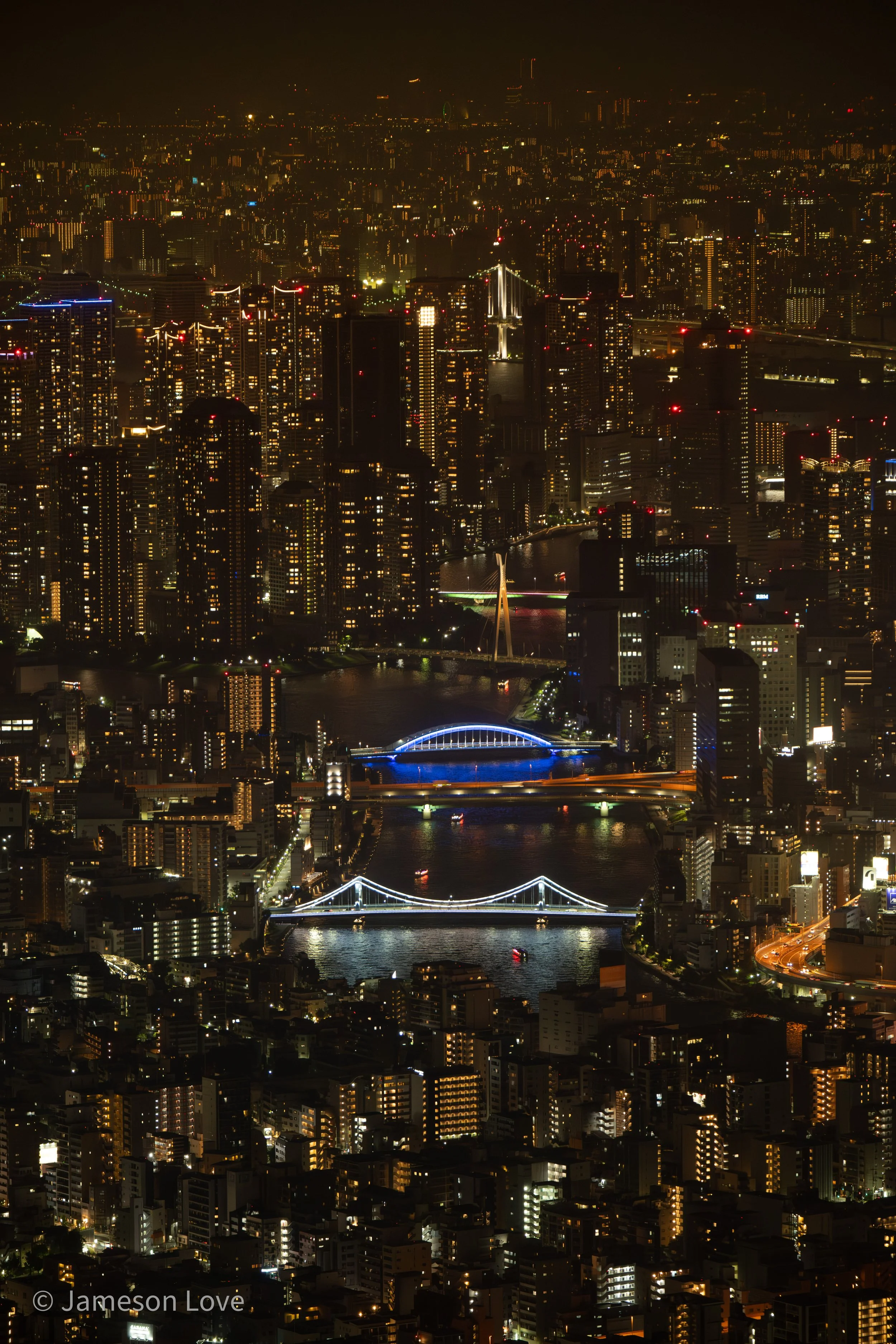 Tokyo Night;
Taken from the Sky Tree;
Tokyo, Japan
