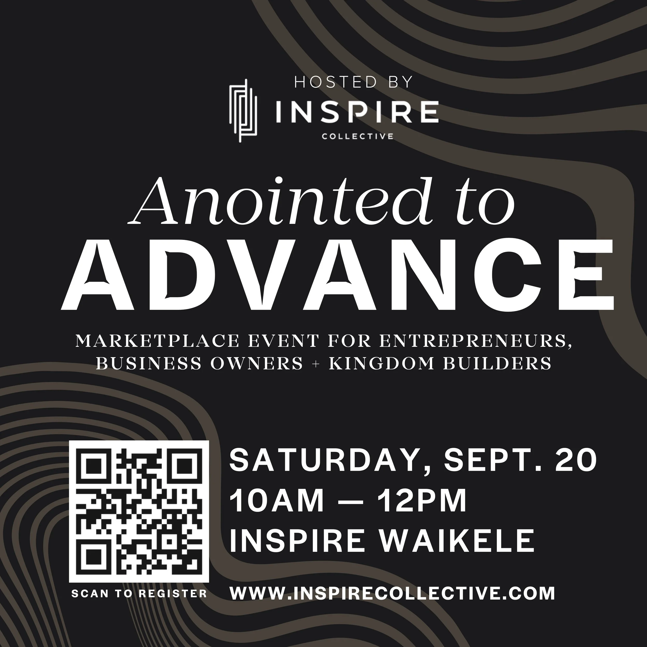 ANOINTED to advance