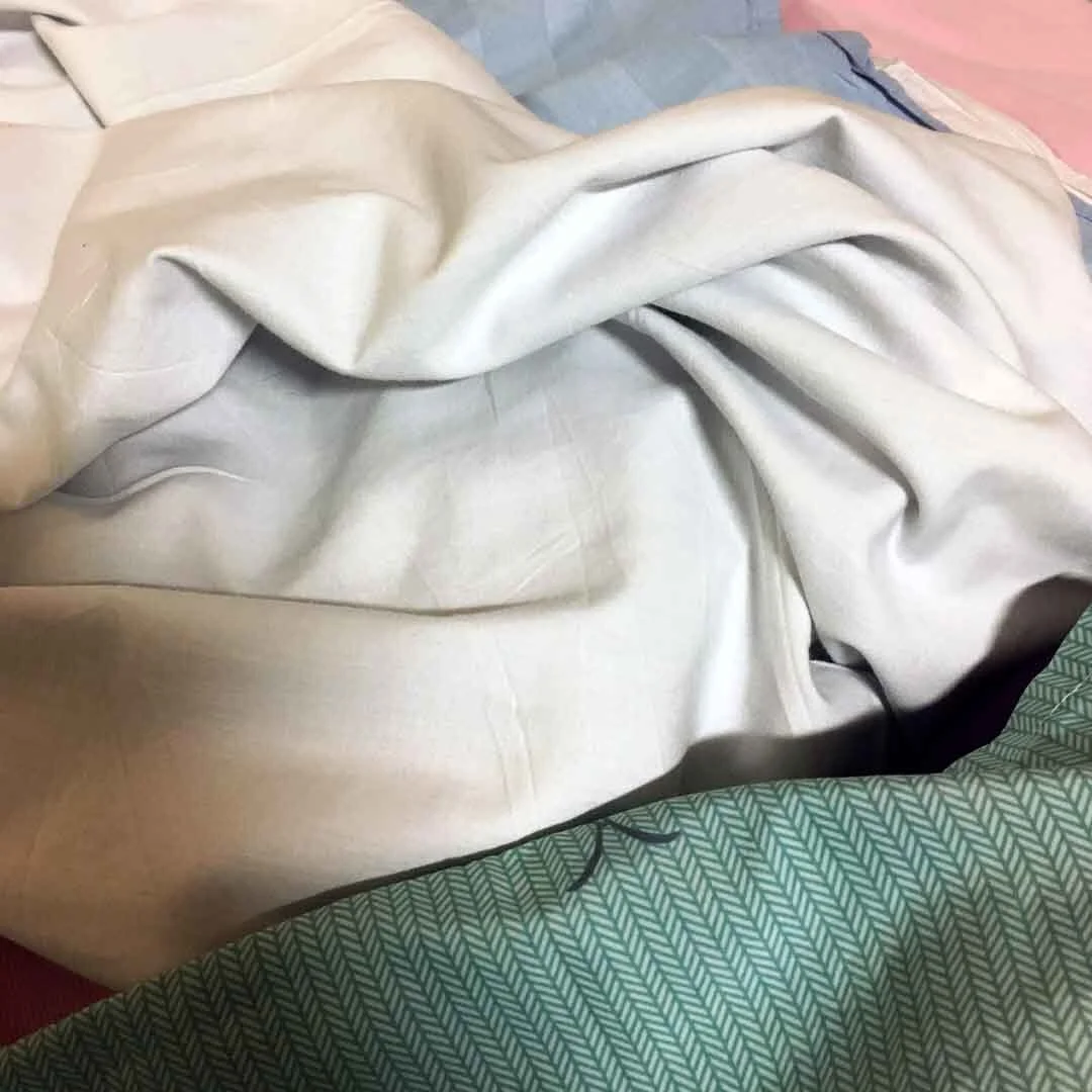 Night one, there were no blankets at all. And now… no less than three!