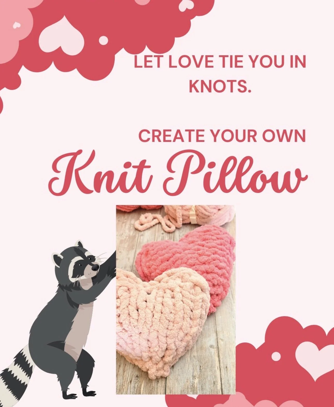 Craft! Crocheted Heart Pillow