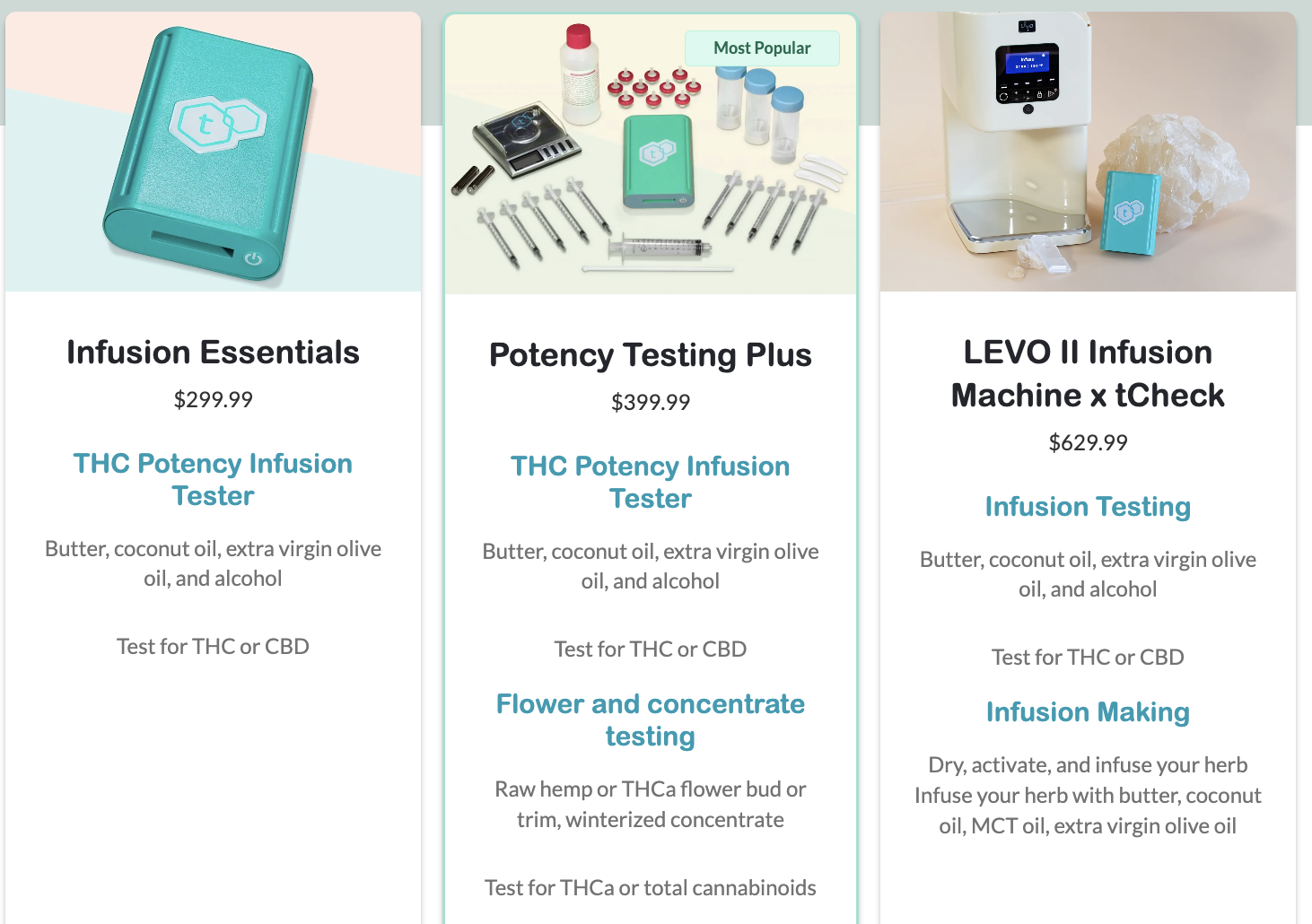 LEVO II Infusion Machine x tCheck THC Potency Tester Bundle