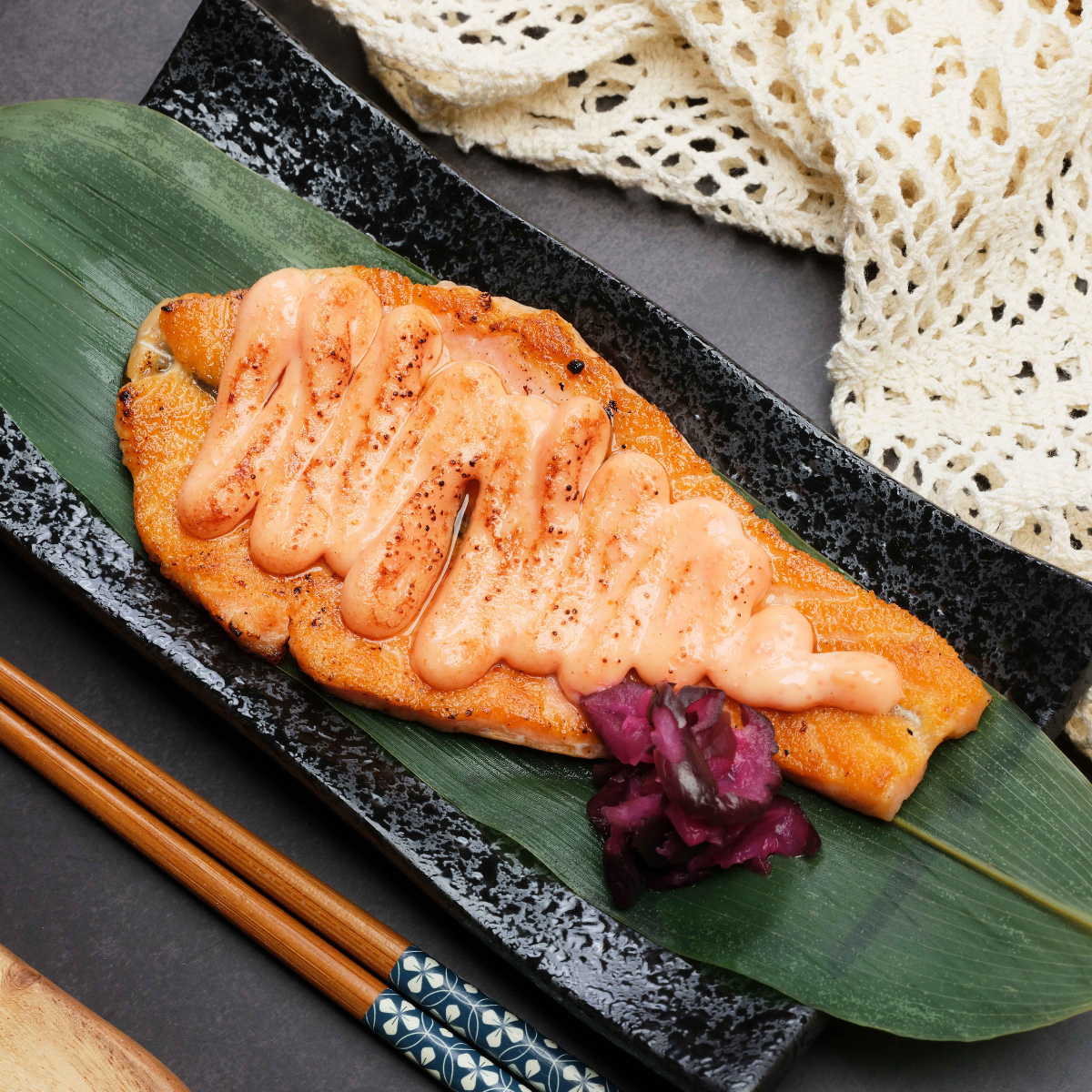 Mentaiko Grilled Salmon