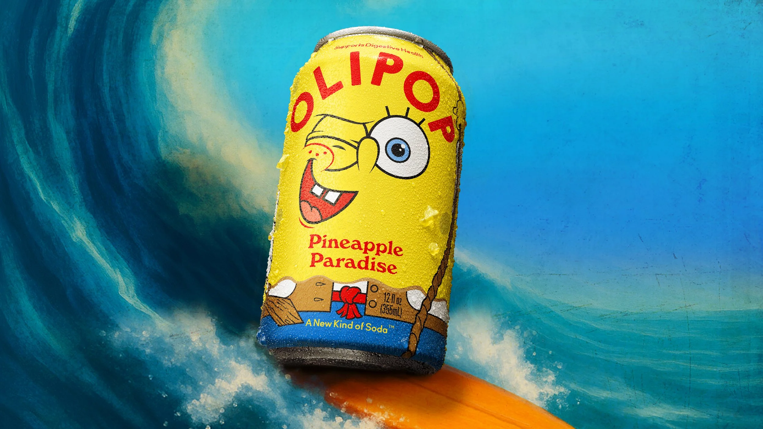 Olipop x The Spongebob Movie
