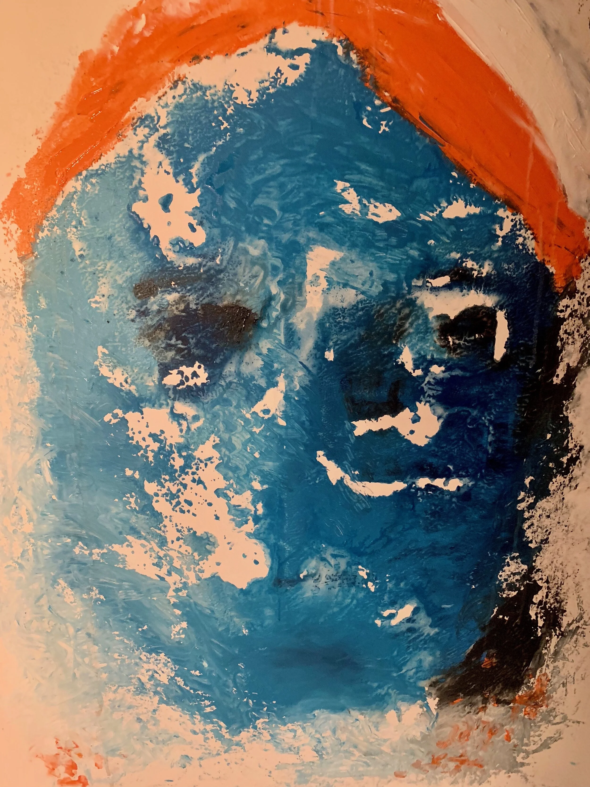 Acrylic and Gel on paper