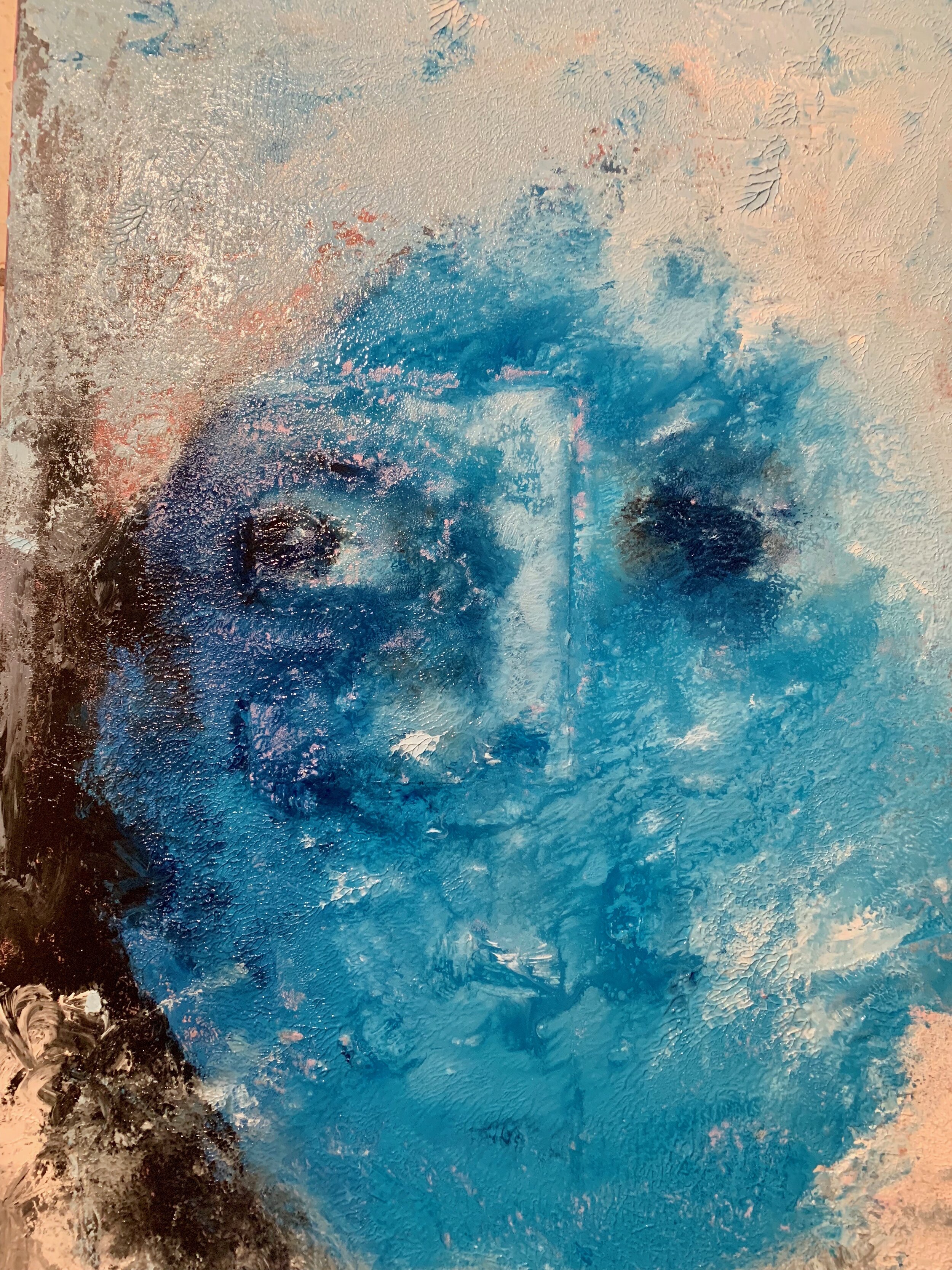 Acrylic and Gel on paper