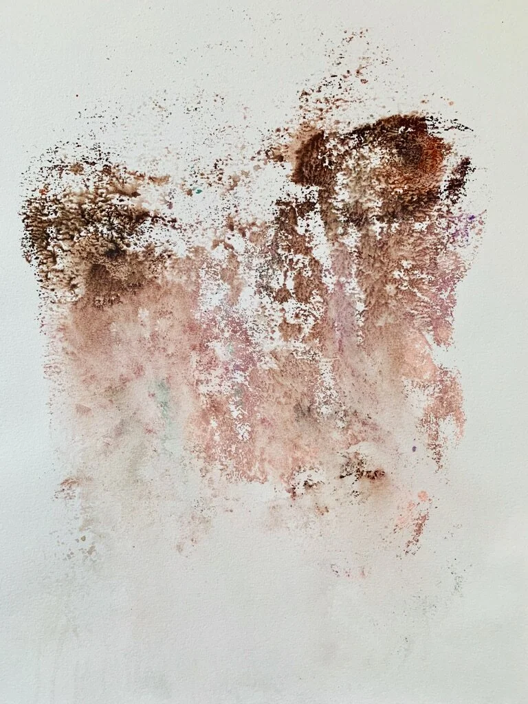 Young Grace Acrylic and Gel on paper