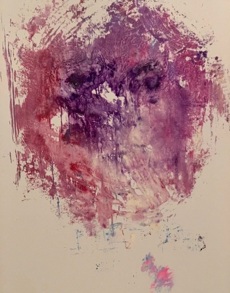 Acrylic and Gel on paper