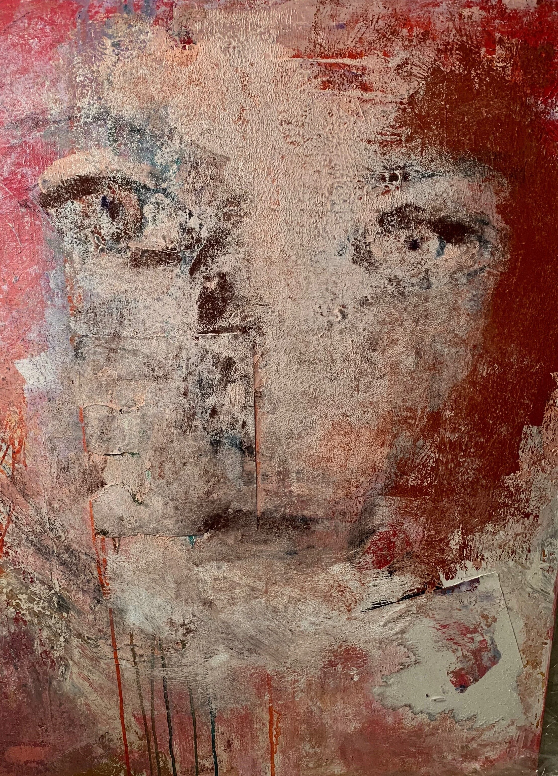 Grace Hartigan  Acrylic and Gel on Canvas 
48 x36 inch Sold
