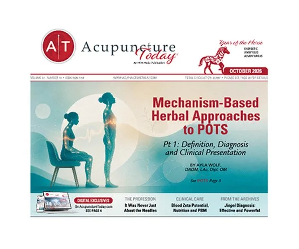 Differential Diagnosis and Acupuncture Treatment of Common Neck and Shoulder Pain Patterns