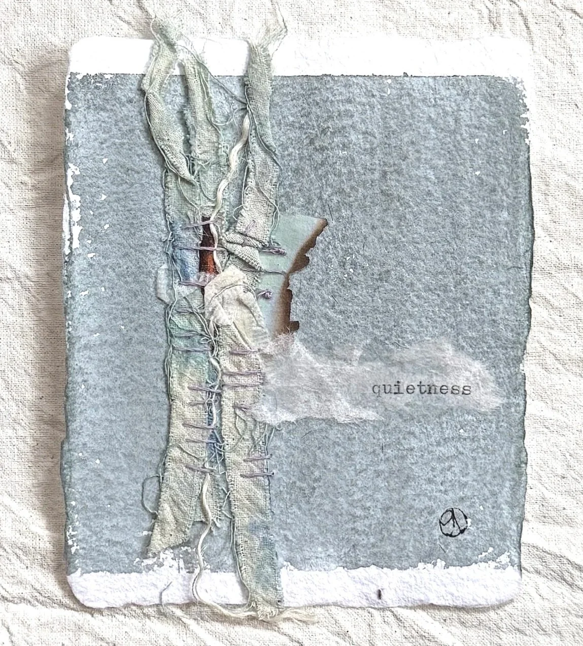 In Small #19 4"x4.75" mixed media on watercolour paper