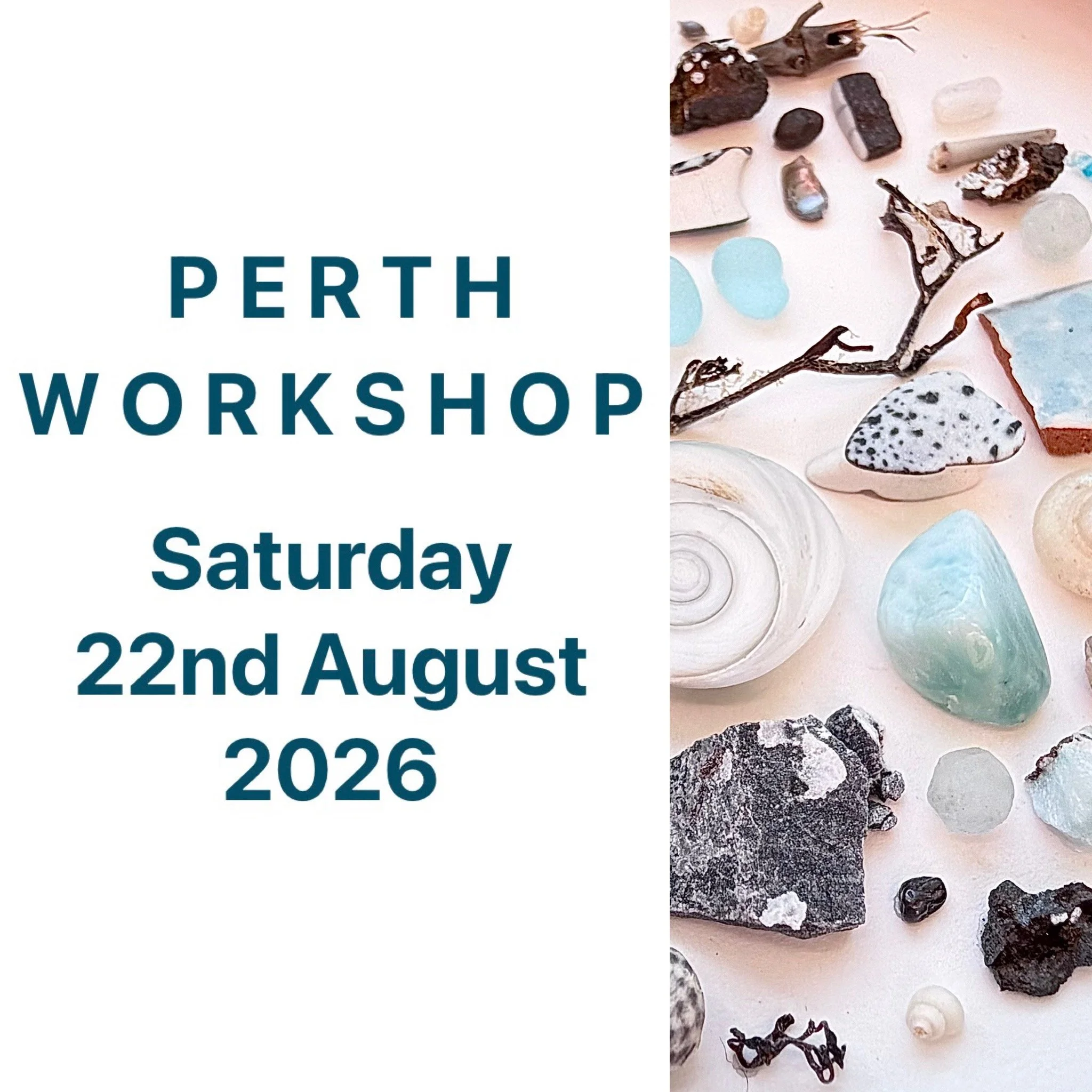Perth Workshop - Saturday 22nd August 2026.