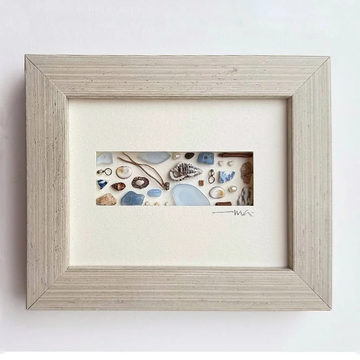 Mini L “Blue Tones + Japanese Pottery”