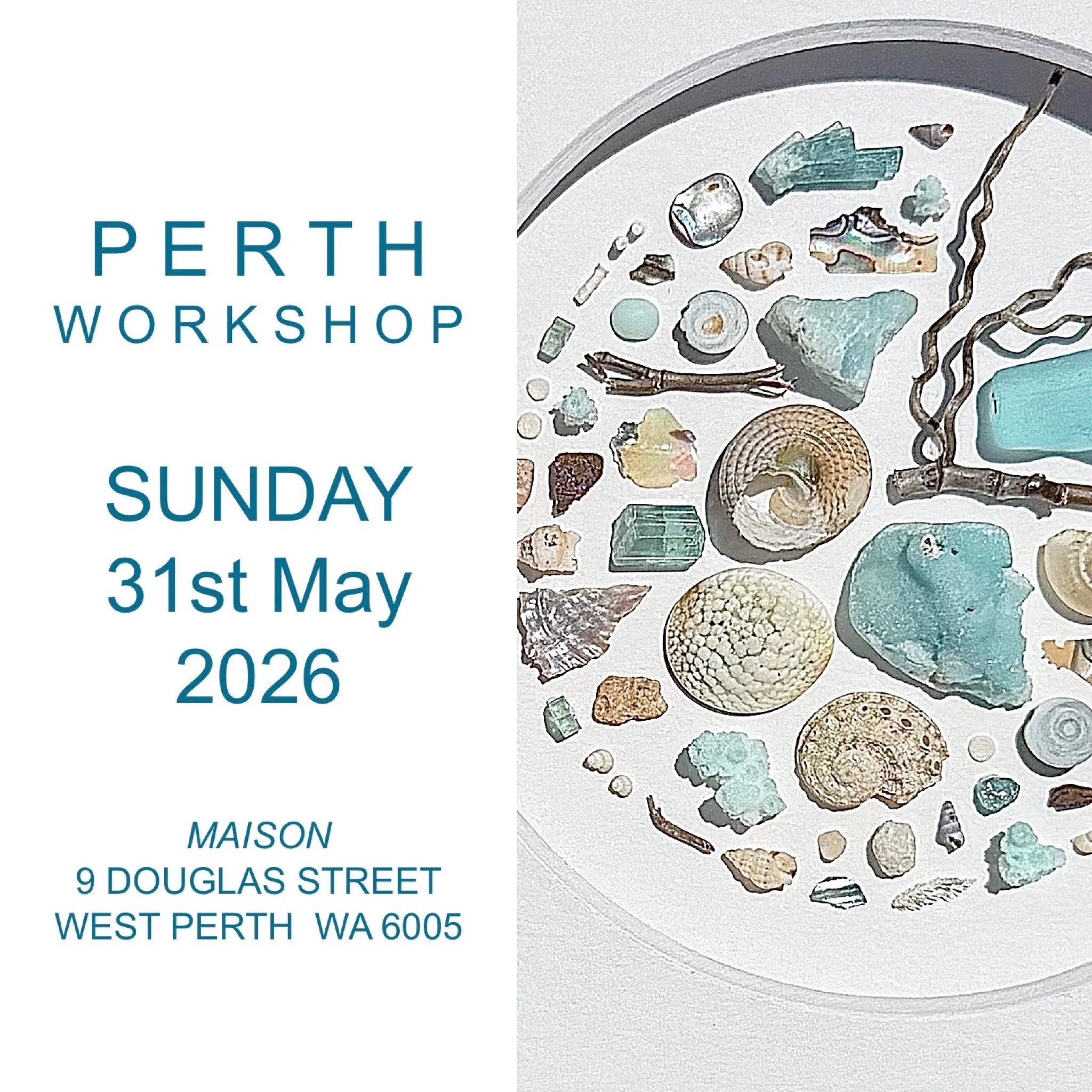 Perth Workshop - Sunday 31st May, 2026.