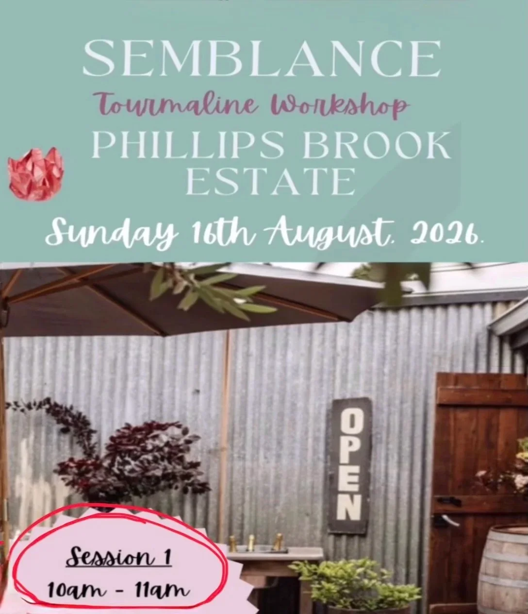 Slimline Tourmaline Workshop at Phillips Brook (Session 1)