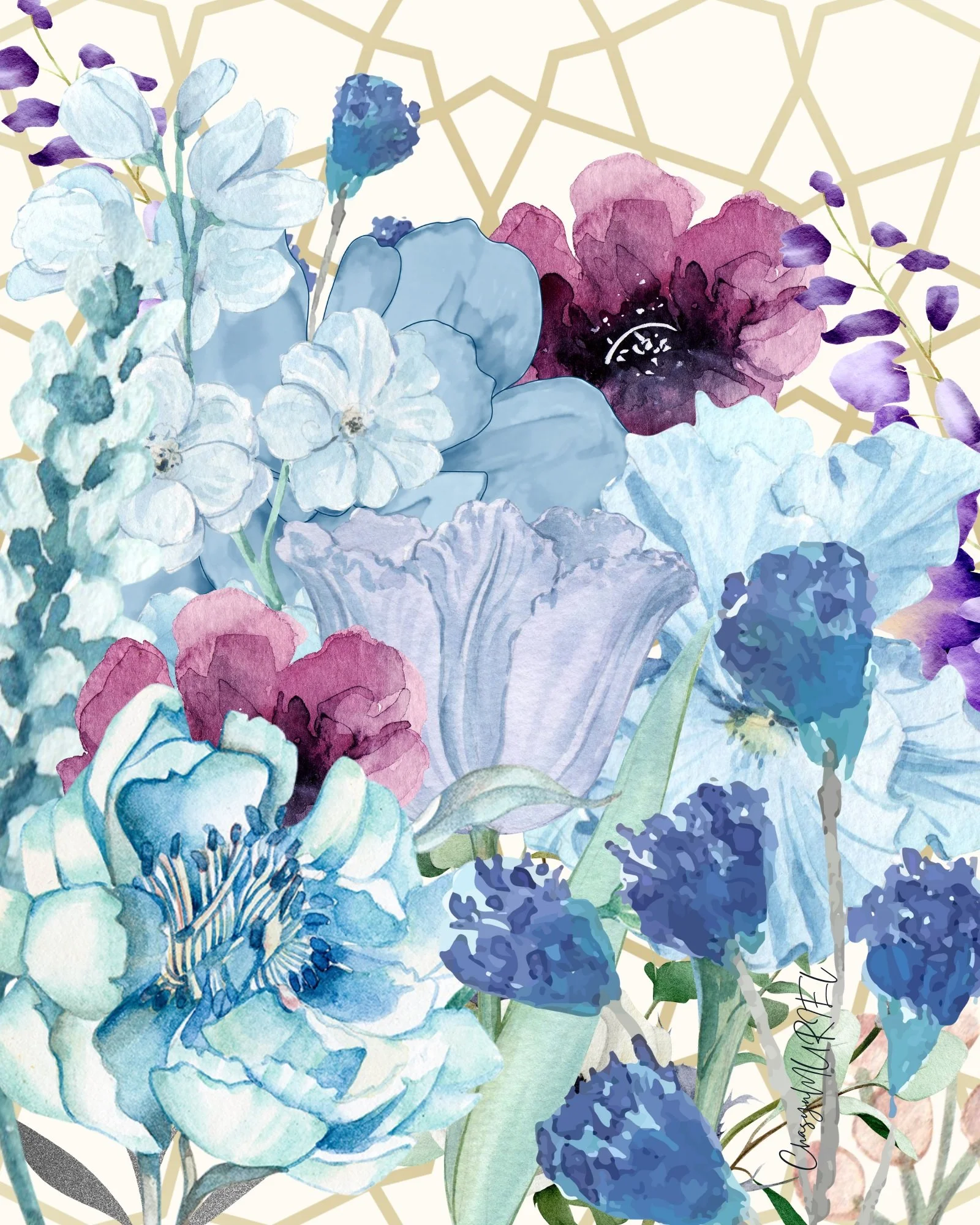 Blue'