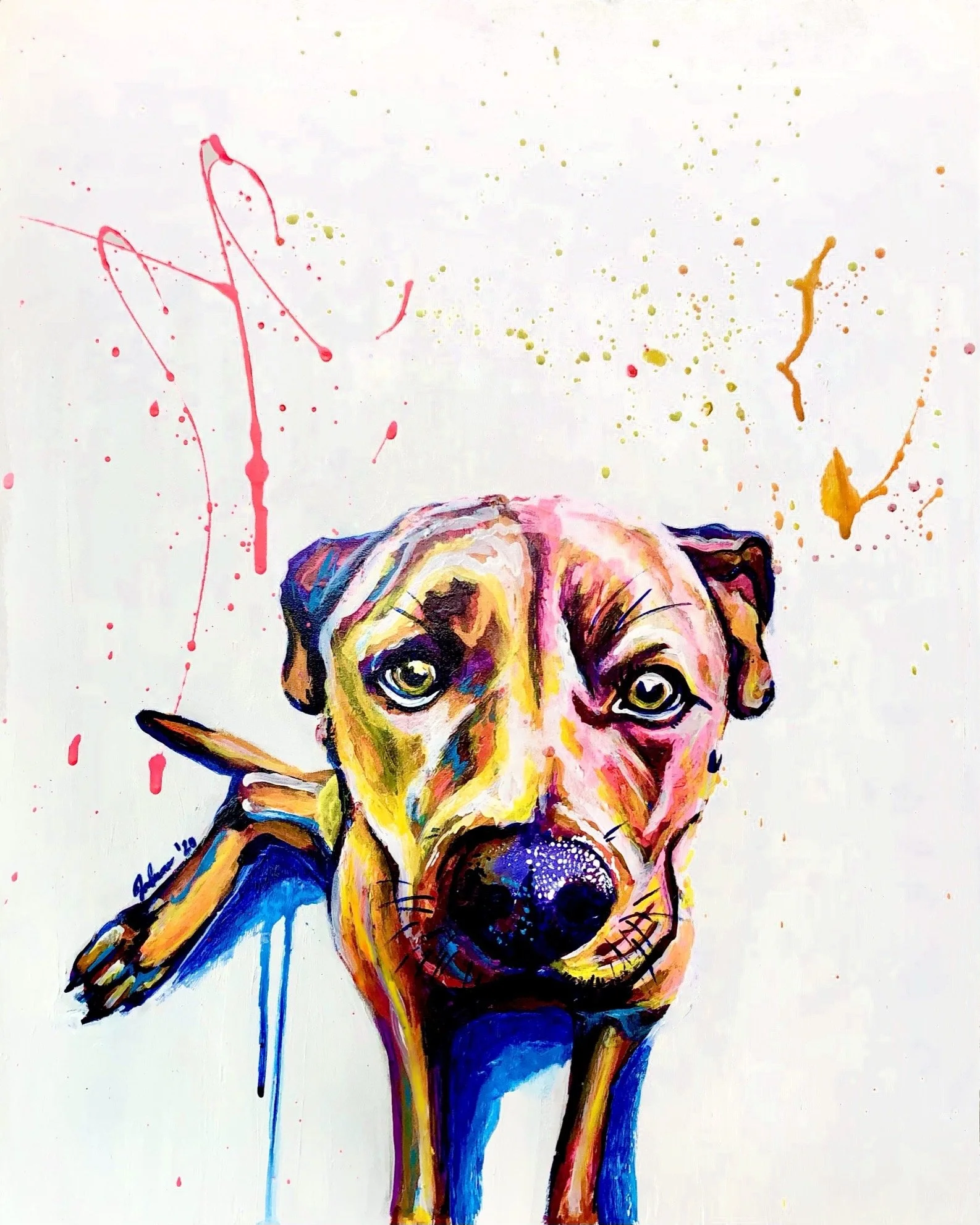 "Tatum" - Original Art