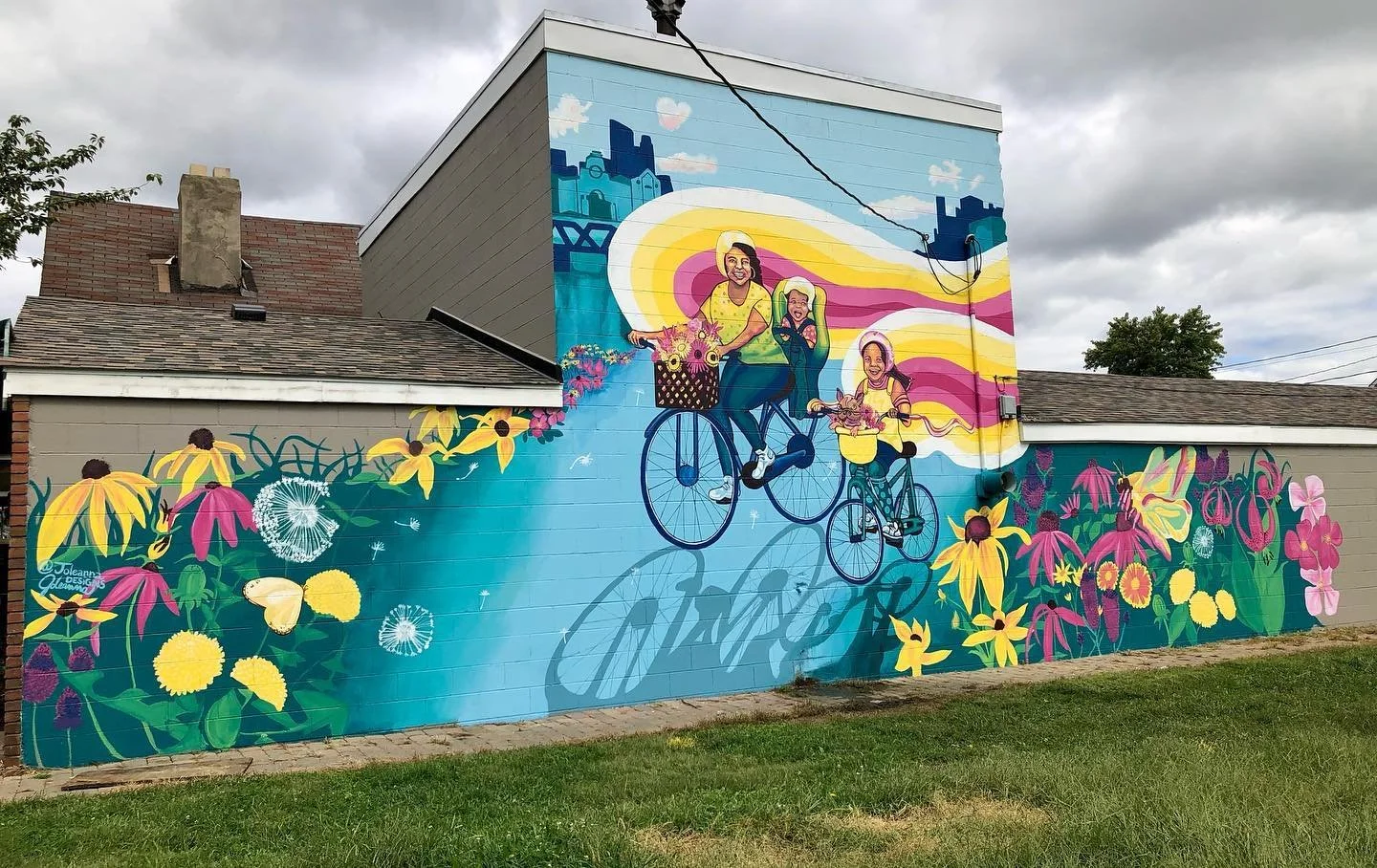 Gladden Food Pantry Mural Franklinton, OH