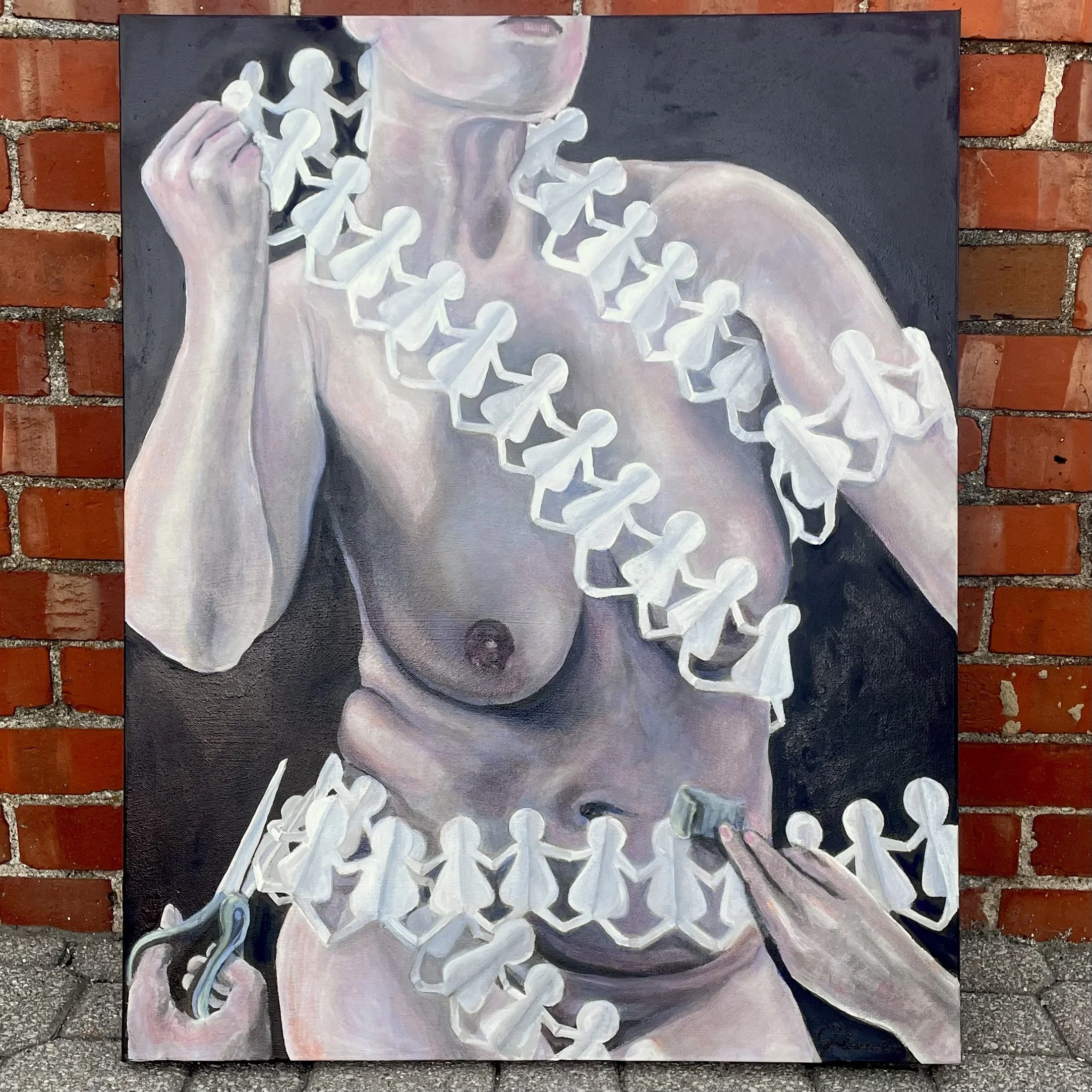 Paper Chains - original art