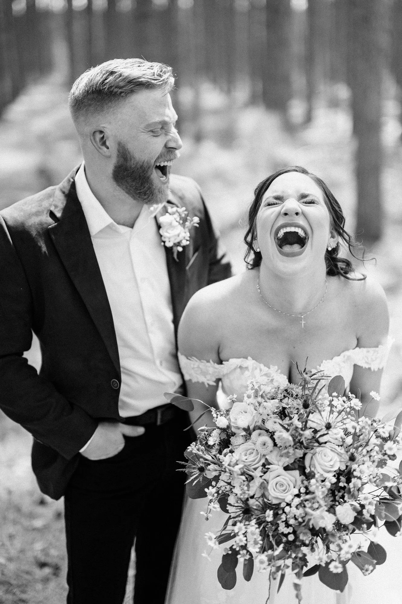 Western Ranch Wedding in Northern Michigan