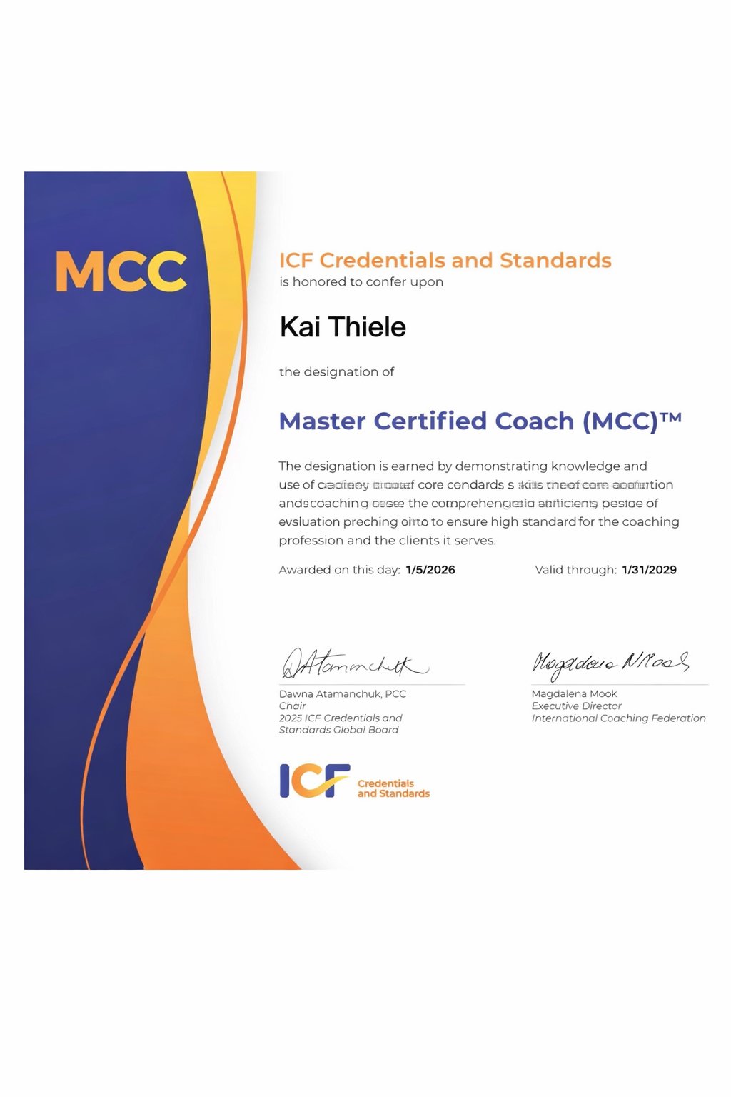 Was bedeutet MCC – und warum diese Auszeichnung mehr ist als ein Titel?