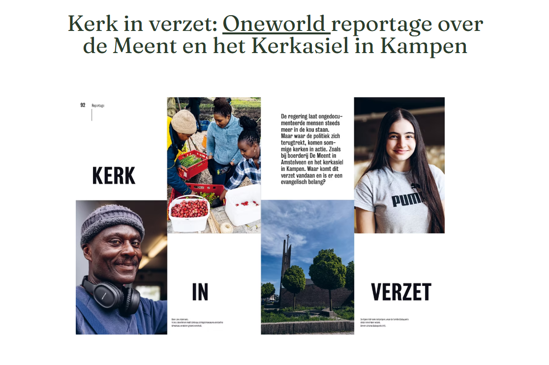 De Meent in OneWorld 