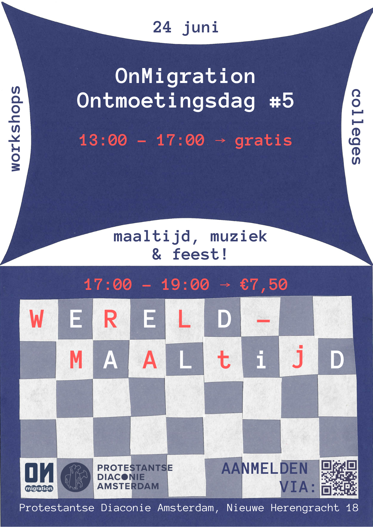 Ontmoetingsmiddag OnMigration X Wereldmaaltijd 