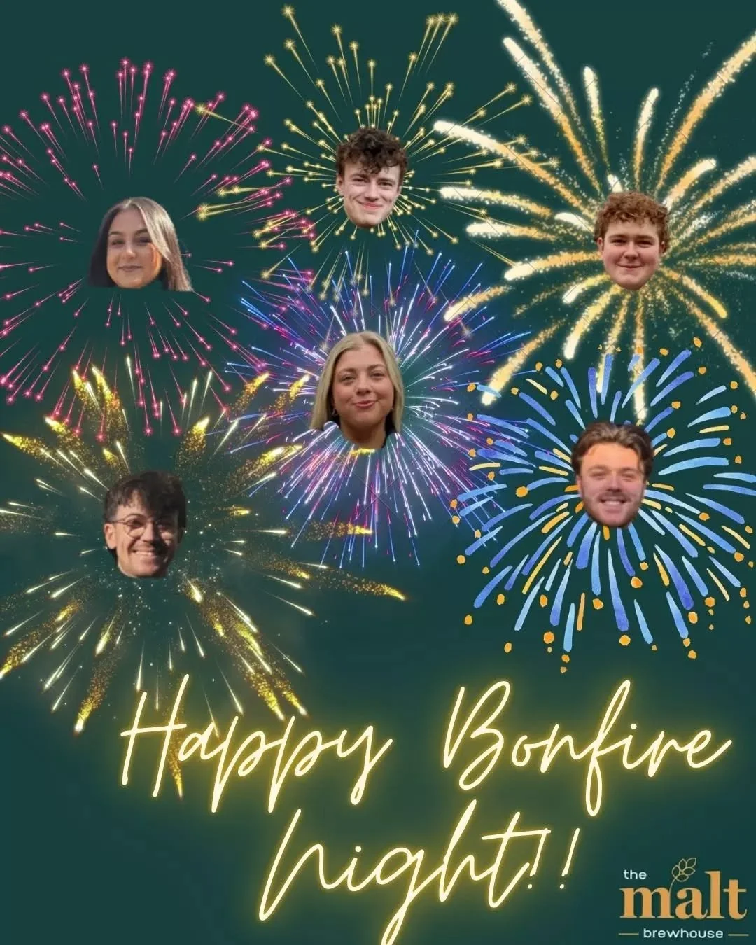 Happy Bonfire Night!&nbsp;🎆
We hope everyone has a fun and safe evening watching all the amazing fireworks!&nbsp;🤩✨
Here at The Malt Brewhouse we will be hosting comedy night from 7pm, so come and join!
The best part? All casks are &pound;3 today!&