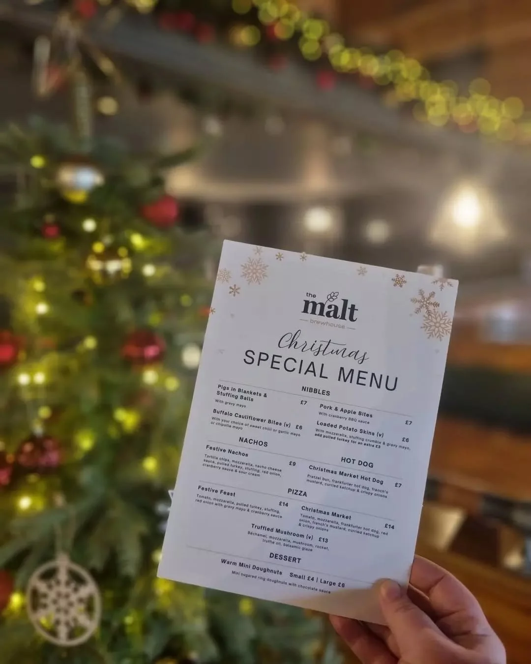 Hungry for some festive food? ☺️
Look no further! We have got you covered this festive season!

We all know winter is the best time to hibernate and eat our body weight in crummy food! So come on down and check out our Christmas menu! 🎄✨

Indulge in