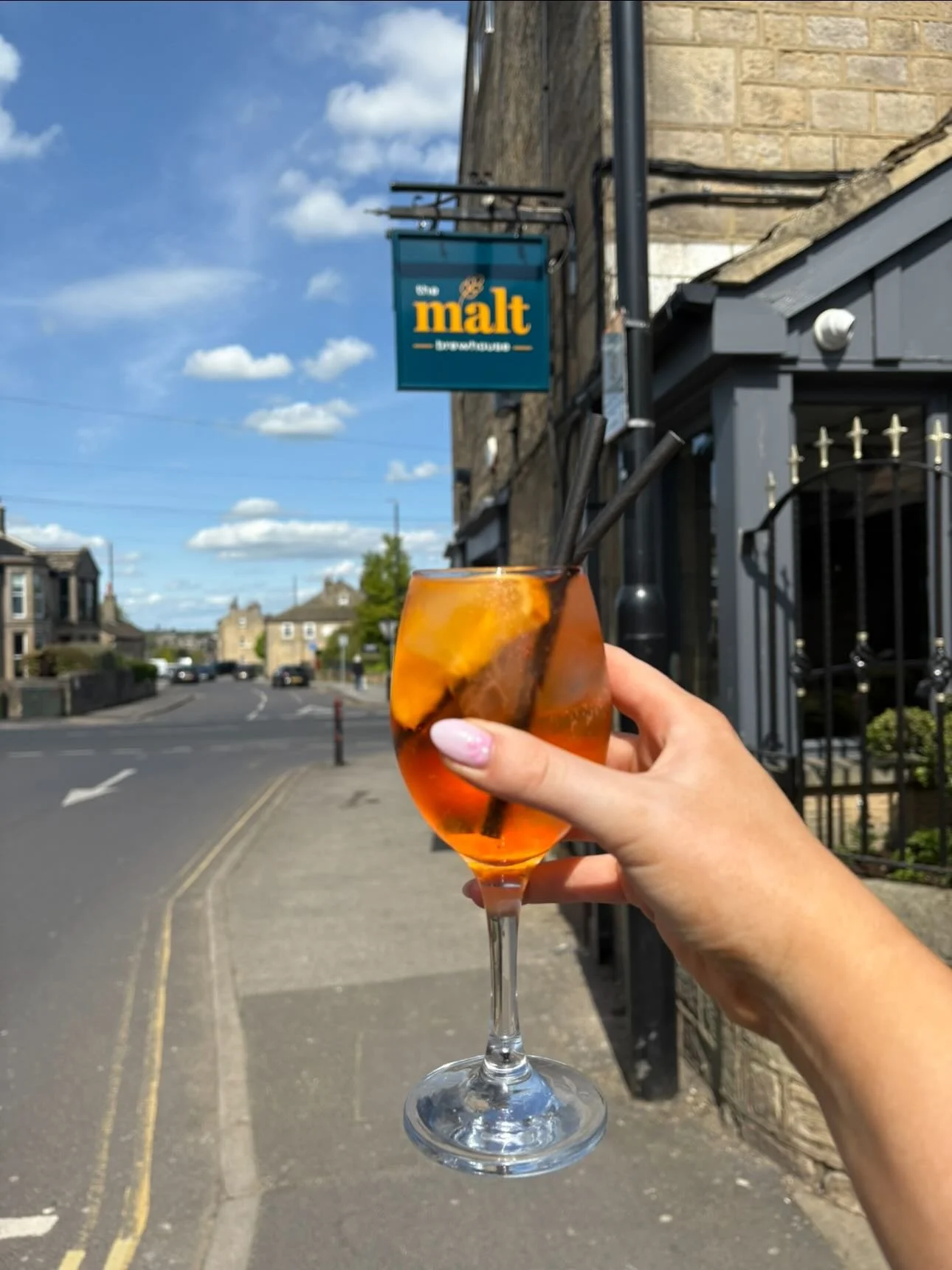 The weather is pure Sunshine 🌞 
And the beer garden is ready for a fun afternoon!
Take advantage of our 2-4-12 cocktails and 2-4-16 spritz deals, and enjoy them in our gorgeous new beer garden! 🌺
Who can resist?!?! 🤩