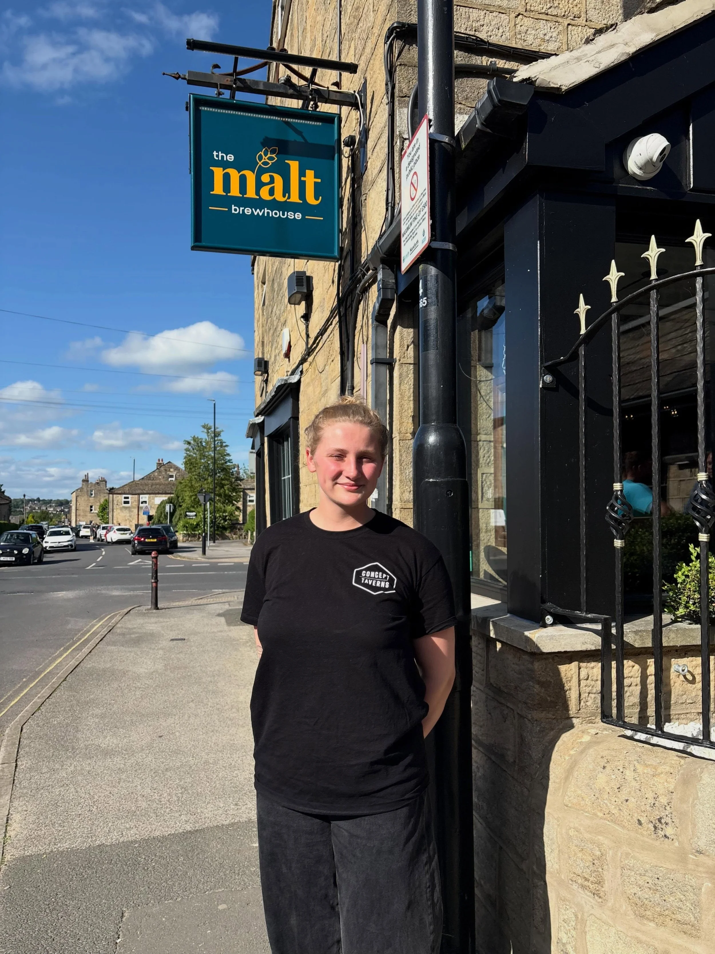 We would like to introduce our newest member of the Malt team! Freya!!! 🥳
Freya is joining as part as our bar staff team, and is already bringing an enthusiastic energy to The Malt! 
Make sure you say hello to Freya 🩵