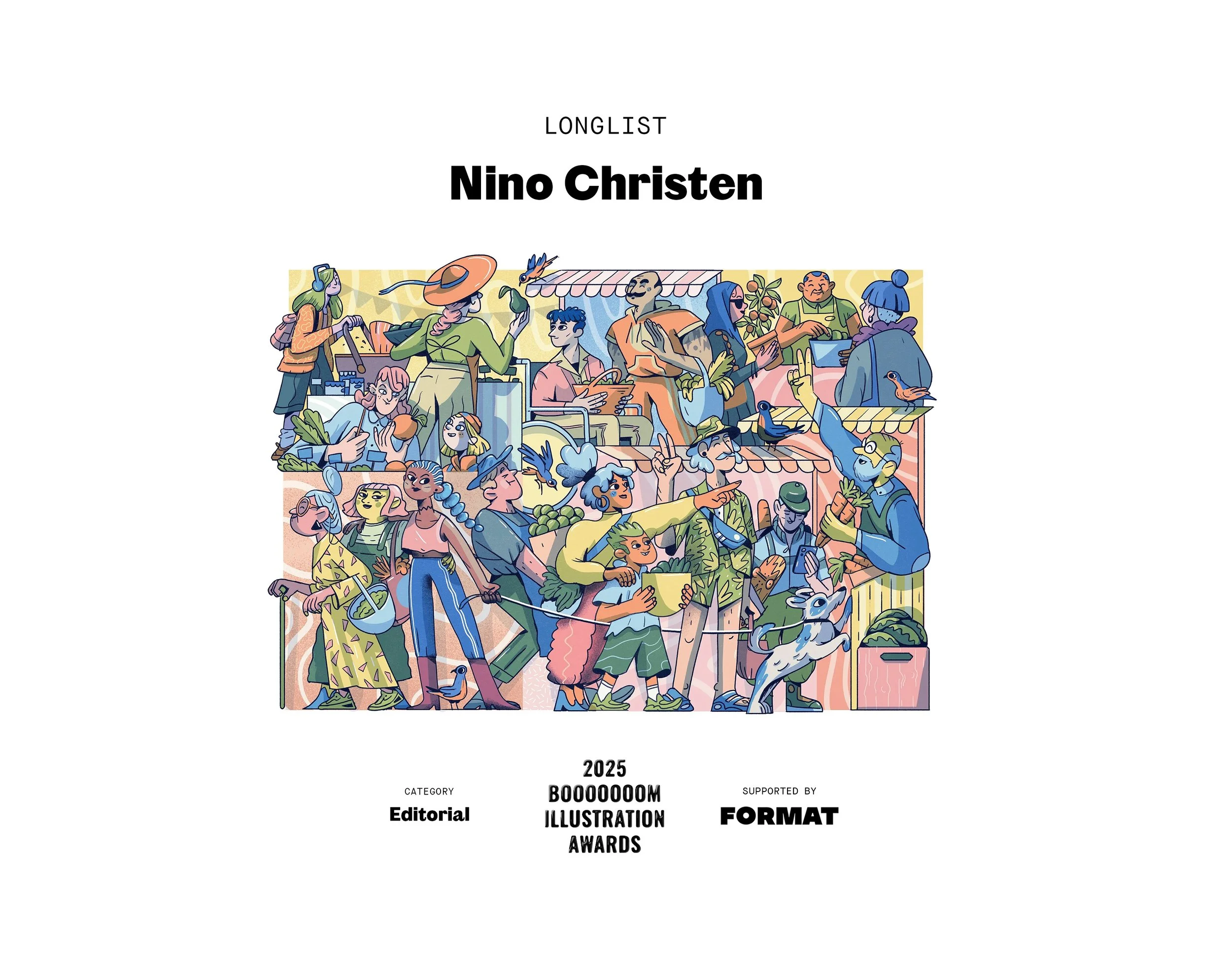 Longlist: Booooooom Illustration Awards!