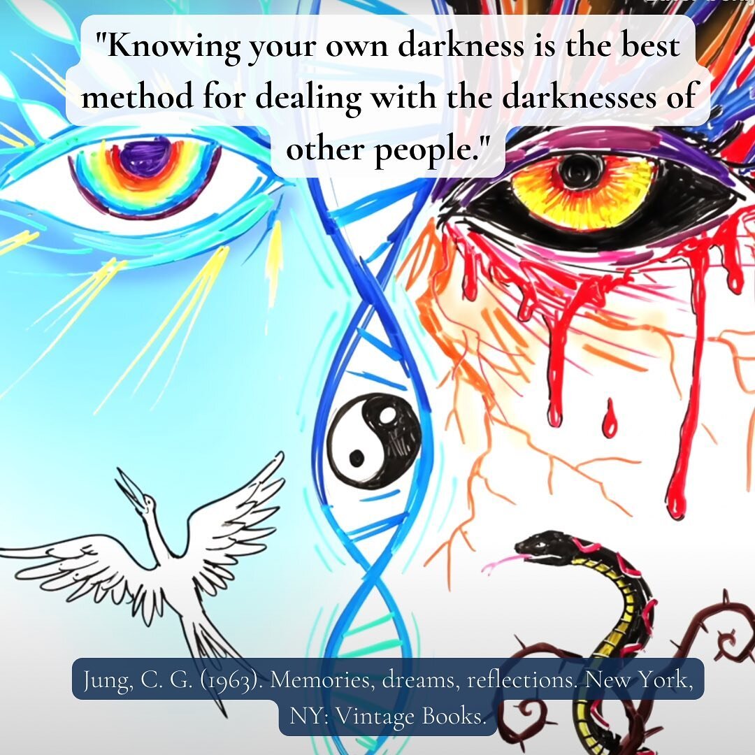 &quot;Knowing your own darkness is the best method for dealing with the darknesses of other people.&quot;

This quote speaks to the idea that we all have dark aspects to our personality and psyche, and that by acknowledging and accepting these aspect