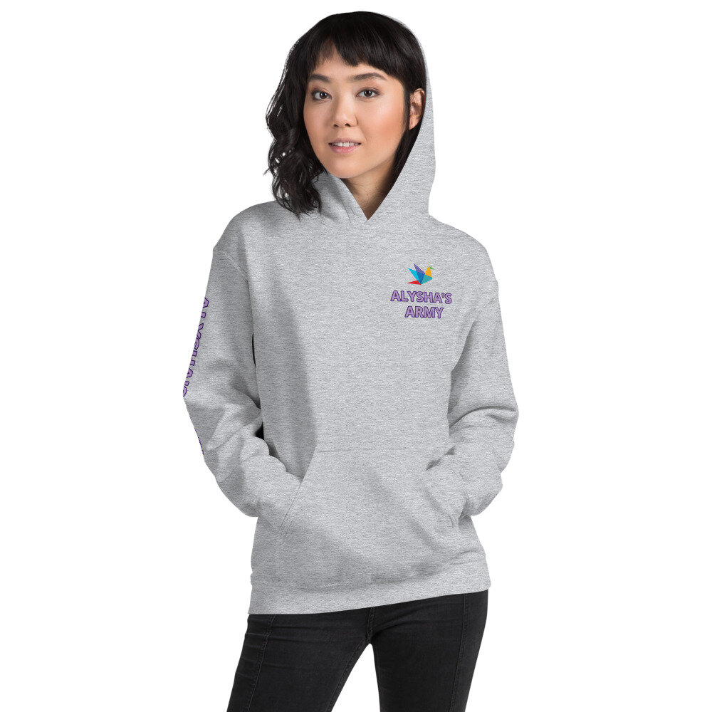 Alysha's Army Unisex Hoodie 2