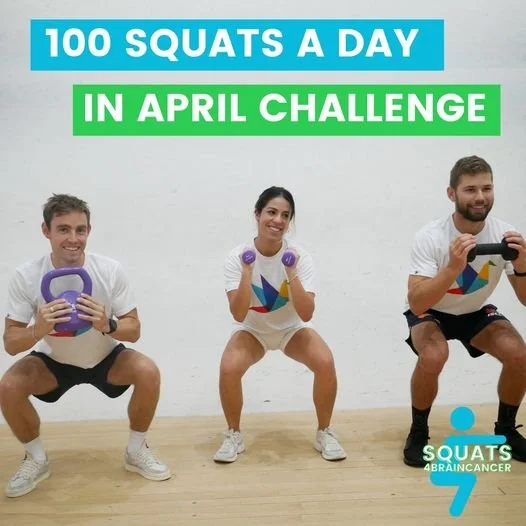 100 Squats a Day in April Challenge