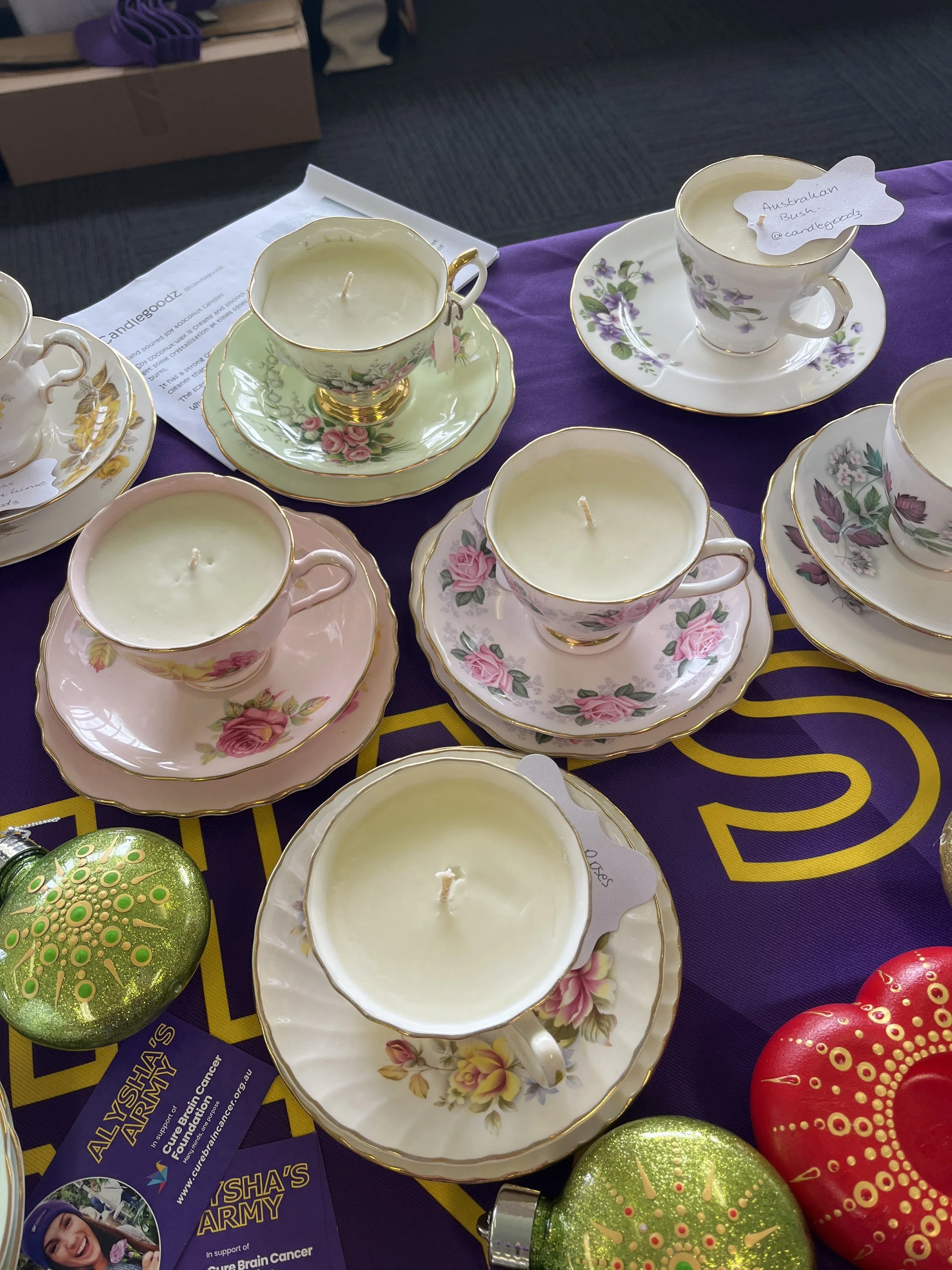 Candle in a Tea Cup