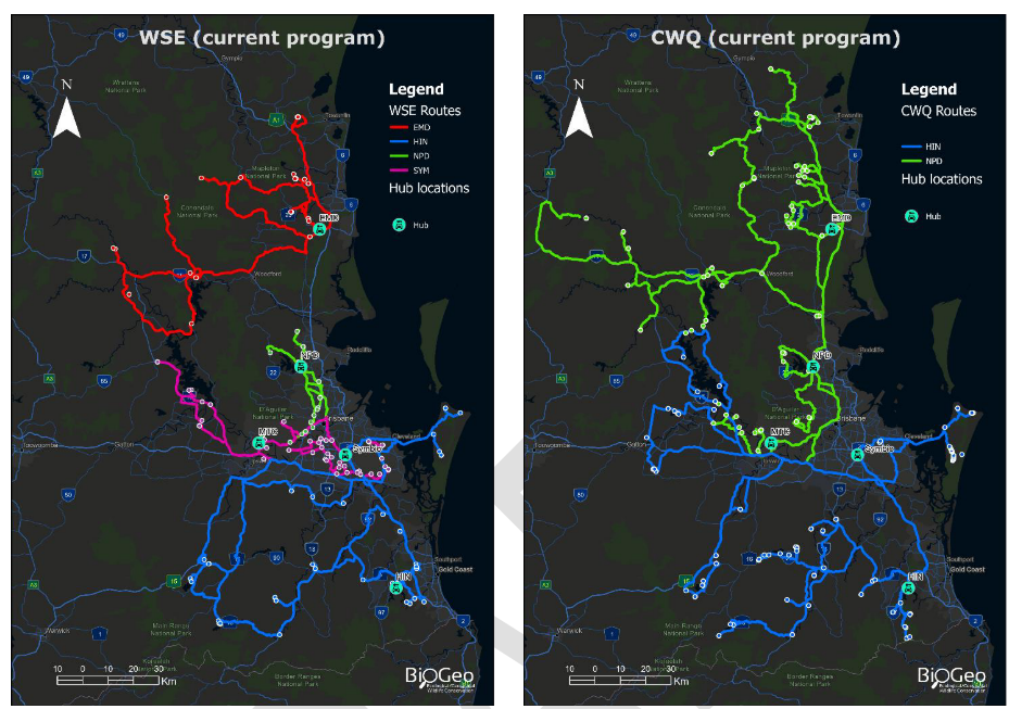 Network Analysis and Route Optimisation — Government Utility Operations