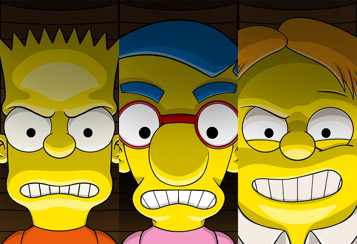 The Simpsons - Three Angry Comic Book Nerds