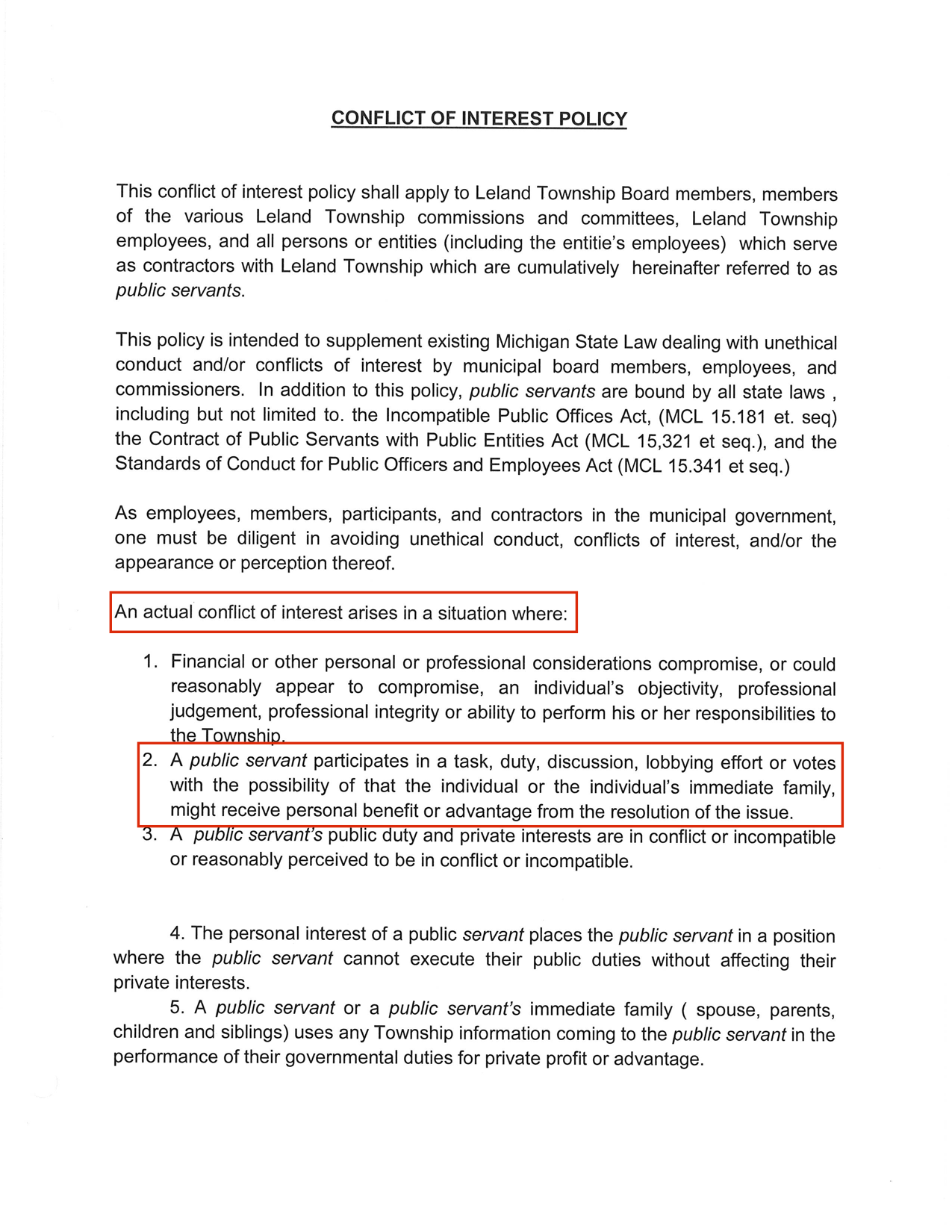 Conflict Of Interest-1