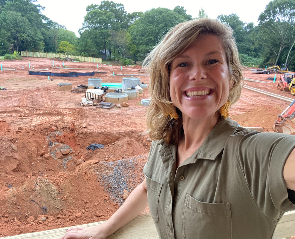 Starting to break ground!