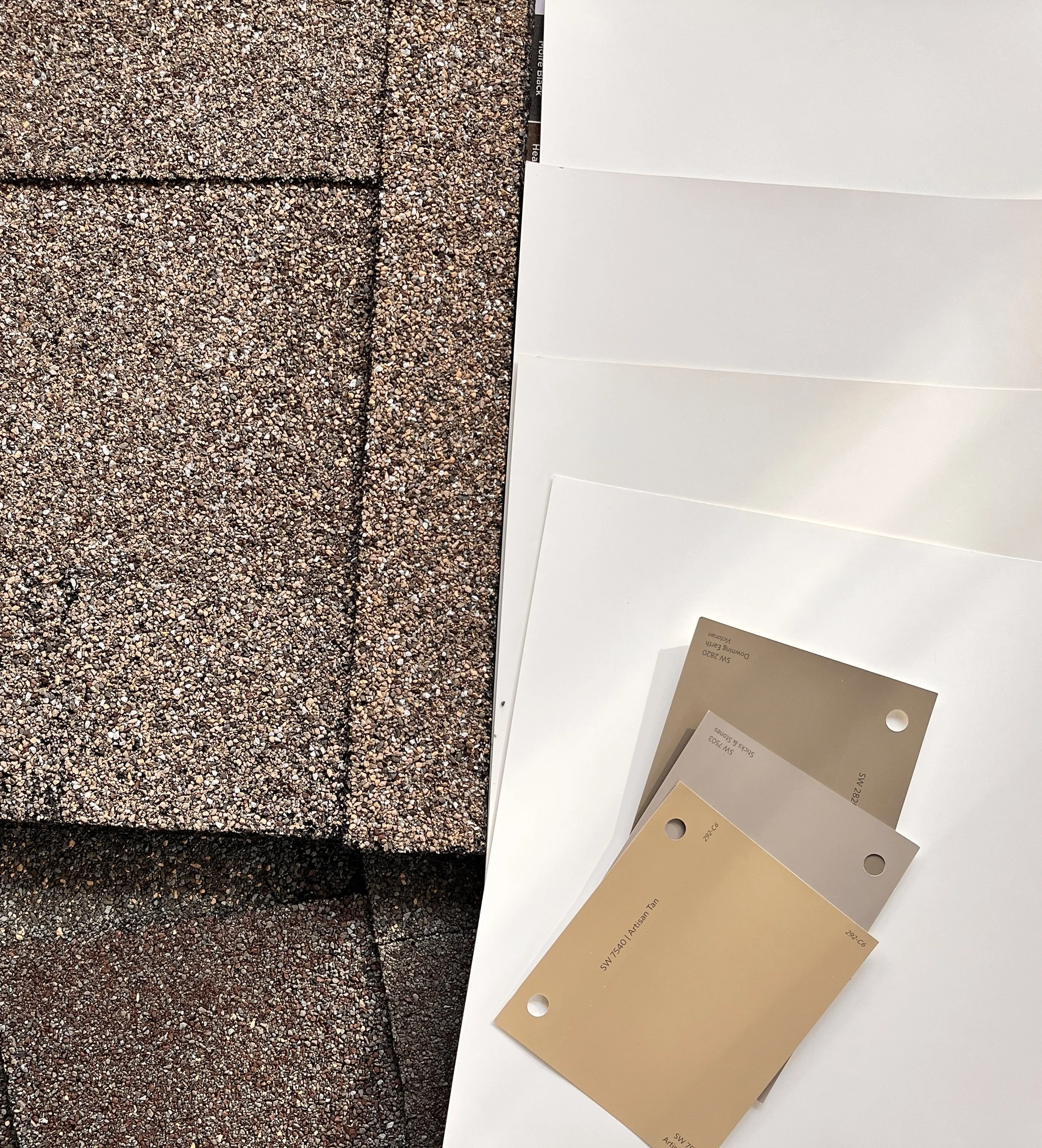 Finalizing exterior color selections!