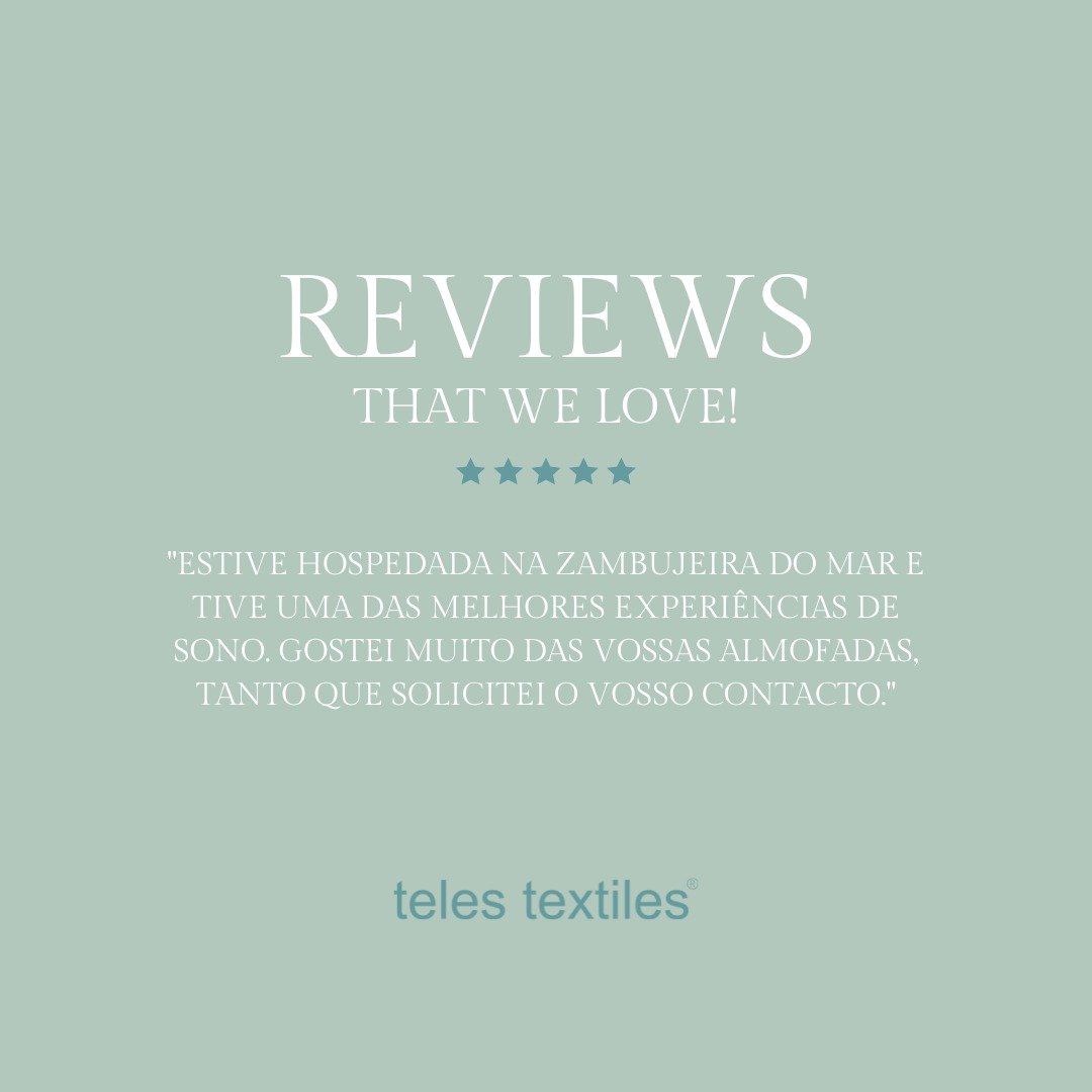 REVIEWS THAT WE LOVE❤️

#telestextiles #texteisparahotelaria #hotel #hoteltextiles #luxuryhotels #hotelaria #hotelariaeturismo #portugalhotels #turismoportugal #madeinportugal #hotelsandresorts #boutiquehotel #reviews