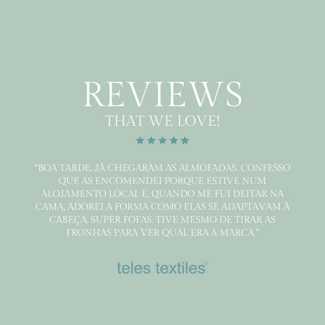 REVIEWS THAT WE LOVE❤️

🛏️ Entre em contacto e descubra as nossas solu&ccedil;&otilde;es profissionais para o setor hoteleiro.

🔗 Visite o site &mdash; link na bio!

#TelesTextiles #Hotelaria #T&ecirc;xteisProfissionais #RoupaDeCama #QualidadeSuper